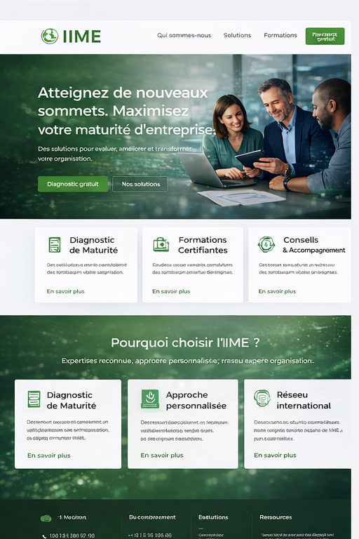 Aperçu de la maquette verte